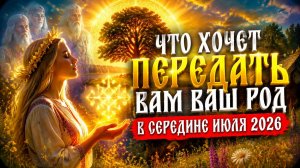 Что хочет передать вам - Ваш Род в середине июля.