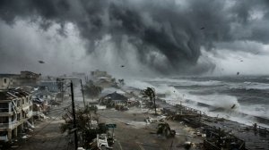 Мощный ураган с грозой обрушился на Московскую область