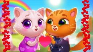КОТИК БУБУ и МИМИ  ❤️ Знакомство Игра Bubbu & Mimmi World | Ава и Папа