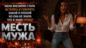 ЖЕНА ВНЕЗАПНО СТАЛА ИСТЕРИТЬ И ГОВОРИТЬ КАКОЙ Я ПЛОХОЙ НО НЕ ЗНАЛА ЧТО Я ЗНАЮ ПРАВДУ I МЕСТЬ МУЖА
