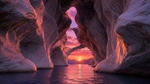 Santorini Cliff Sunset 2026 🇬🇷 Deep House for Evening Relaxation