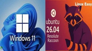 Как установить Ubuntu 26.04 и Windows 10/11 на один ПК ?