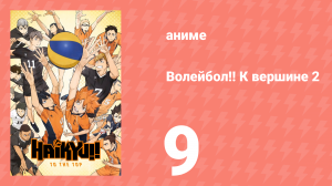 Волейбол!! К вершине 2 9 серия (аниме-сериал, 2020)