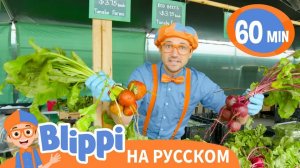 Блиппи изучает полезную еду Танаки _ Изучай этот мир вместе с Блиппи _ Обучающие
