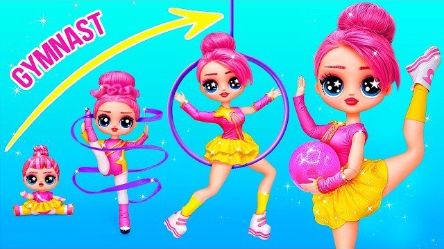 Девочка гимнастка растёт! 32 лайфхака для взросления смотреть онлайн