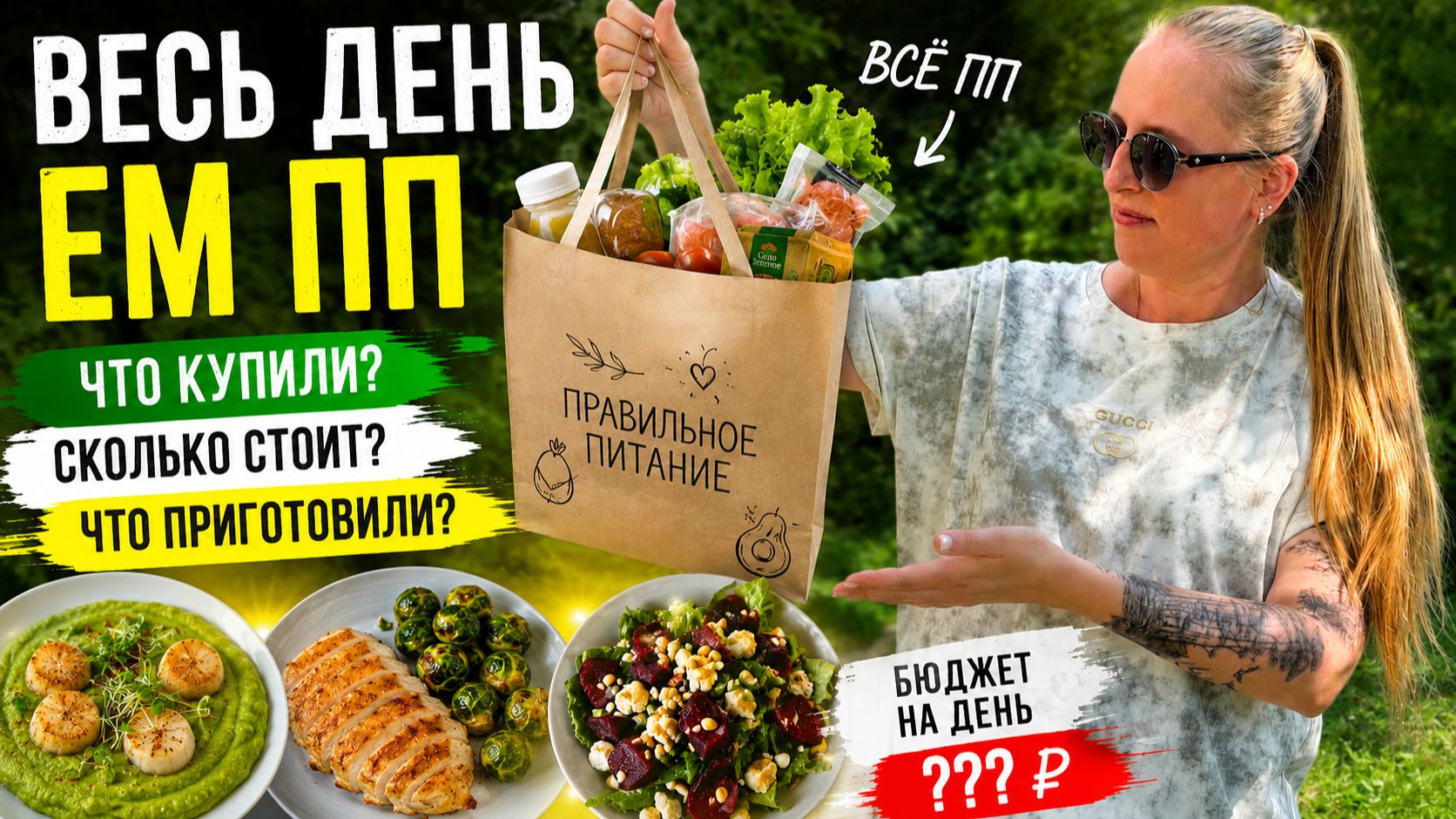 Что мы едим на ПП,  Полный день питания + цены на продукты