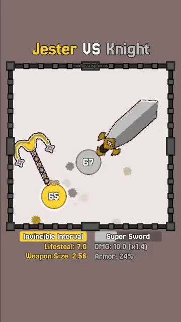 Jester VS Knight