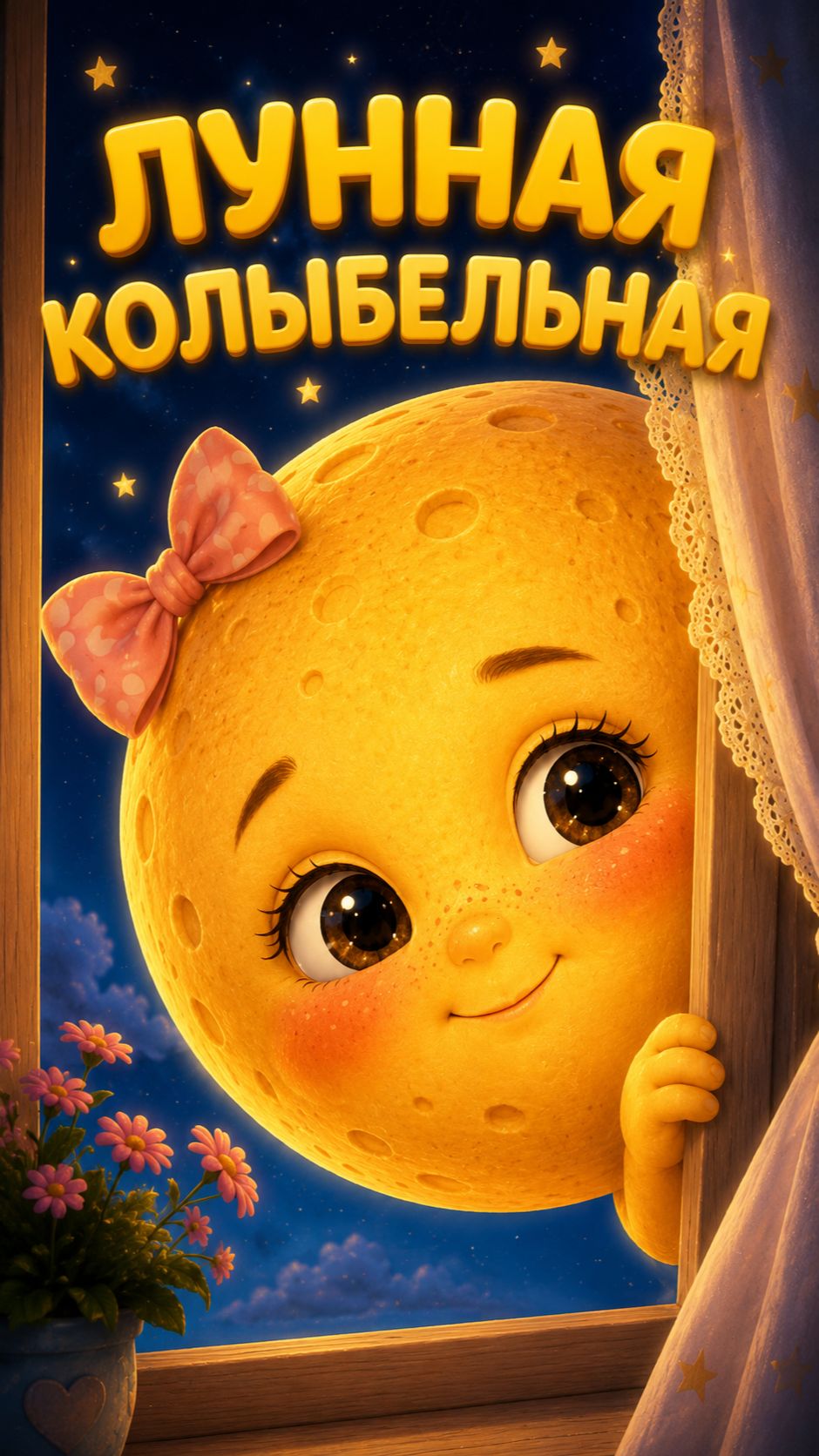 Лунная Колыбельная - Мульт Песенка для сна  малышей!