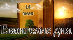 Апостол, Евангелие и Святые дня. Седмица 7-я по Пятидесятнице. (14.07.26)