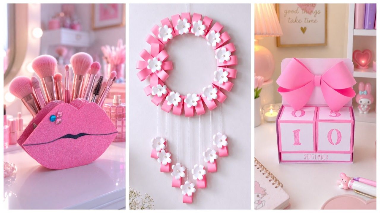 🎀 Эстетический декор комнаты Pinterest. Своими руками и вдохновение 🌸 смотреть онлайн