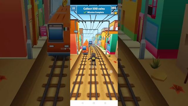 Subway Surf ну с каждым новым персонажем я обновляю кого день первый