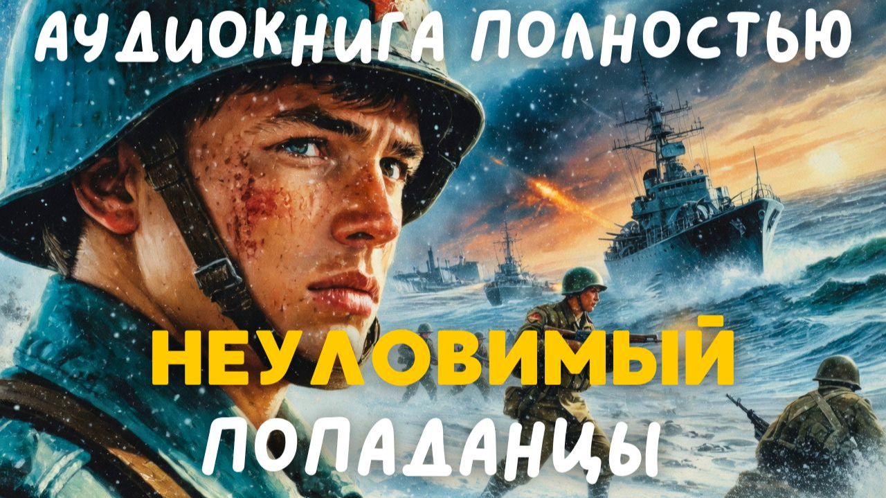 АУДИОКНИГА ПОЛНОСТЬЮ: НЕУЛОВИМЫЙ / ПОПАДАНЦЫ