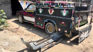 Ремонт ржавого развалившегося пикапа. Пакистанский автосервис