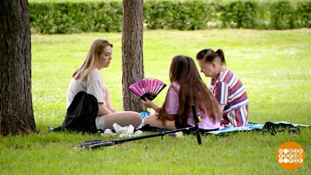 Лето, включай зеленый свет! Доброе утро. Фрагмент выпуска от 13.07.2026 смотреть онлайн