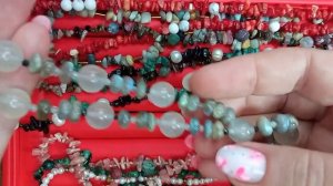 Каменная лавка ( серьги, оникс, бусы 3 часть)