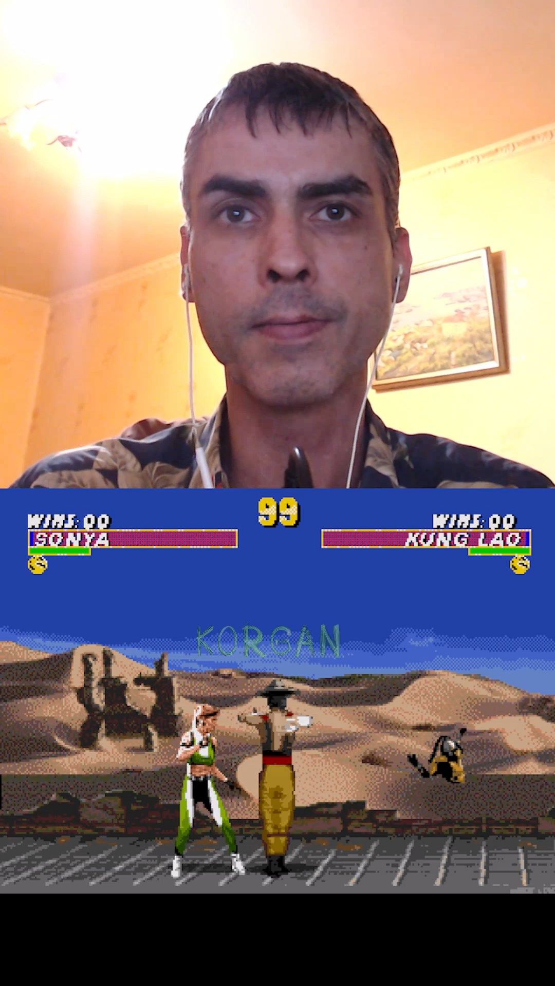 UMK3 spin у Kung Lao