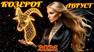 Козерог. Гороскоп на август 2026 с рейтингом успеха.