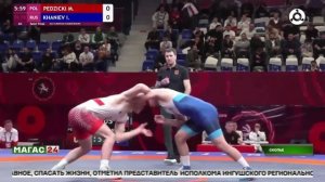 Ингушский борец Исмаил Ханиев завоевал второе европейское золото в 2026 году
