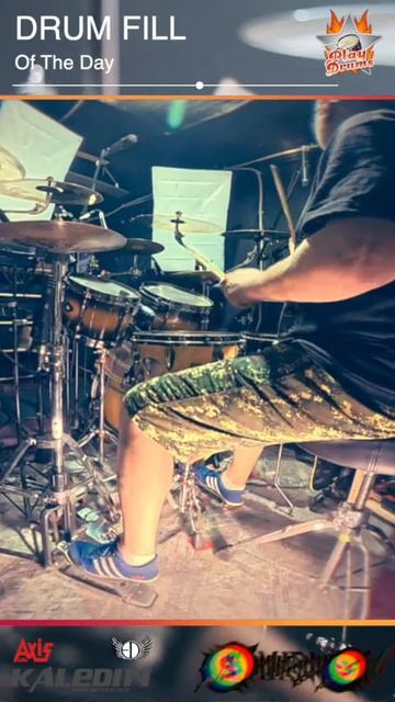 Заполнение (сбивка) дня на барабанах #041 #drumfill