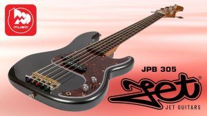 Бас-гитара JET JPB-305 CRC: Реальный Басист тестирует пятиструнный бас от JET