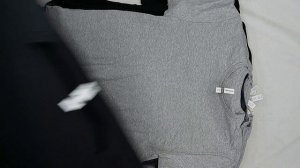 44761 Футболки мужские однотонные без принта сток, 7пак, t-shirts no print оптом