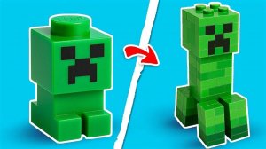 100 сборок для Майнкрафта… Но все из LEGO