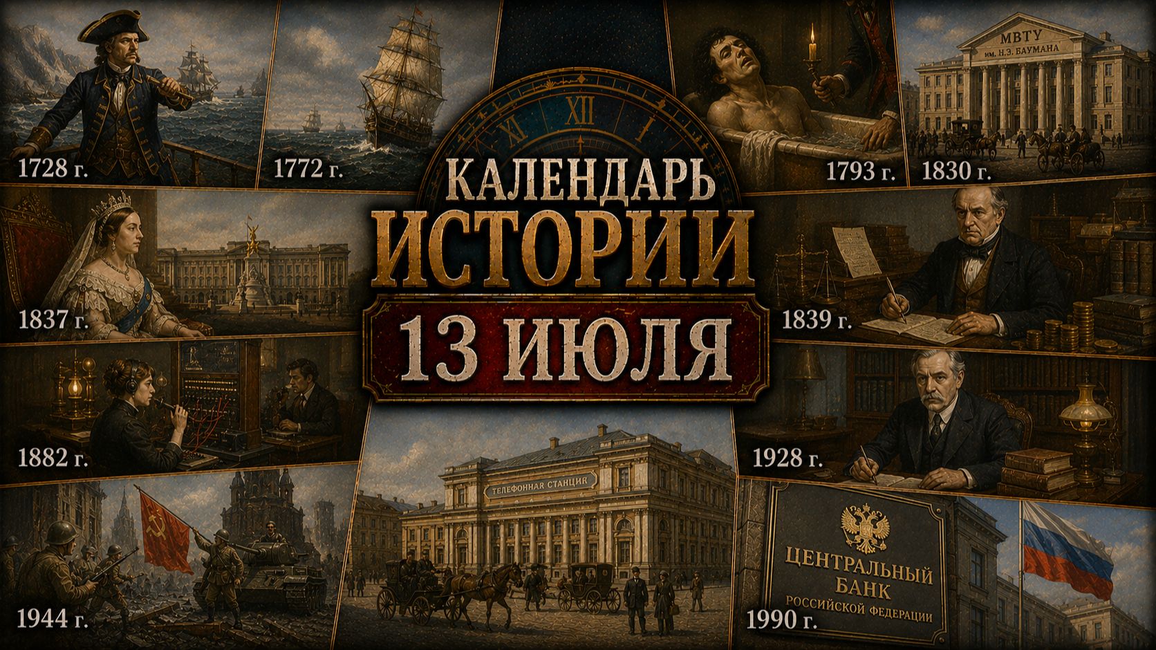 КАЛЕНДАРЬ ИСТОРИИ июль 2026