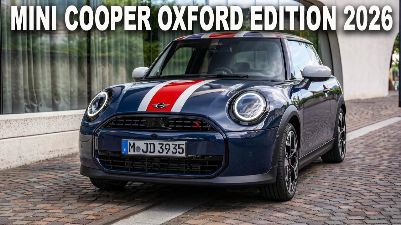 Обзор абсолютно нового MINI Cooper Oxford Edition 2026 года смотреть онлайн