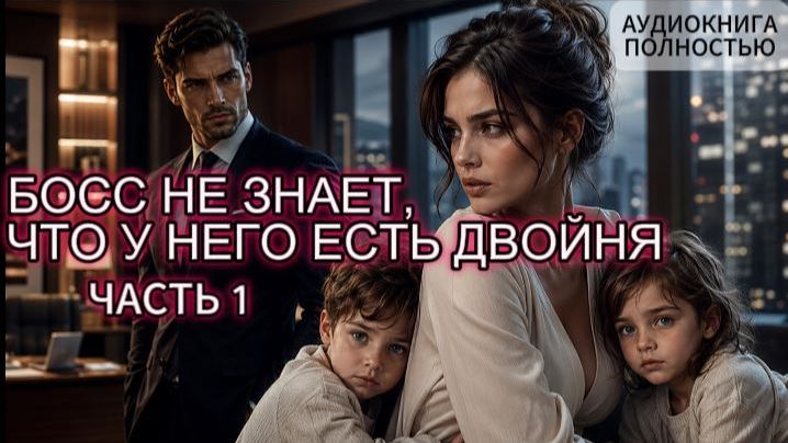 БОСС НЕ ЗНАЕТ, ЧТО У НЕГО ЕСТЬ ДВОЙНЯ | ЧАСТЬ 1 | АУДИОКНИГА ПОЛНОСТЬЮ | ЛЮБОВНЫЙ РОМАН смотреть онлайн
