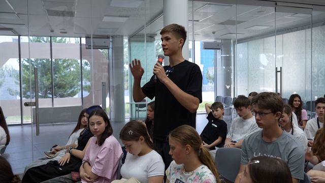 Встреча директора с лидерами детского самоуправления