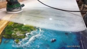 Мастер-класс по изготовлению стола из эпоксидной смолы и дерева