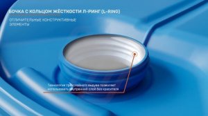 Бочка с кольцом жёсткости Л-Ринг (с кольцом жёсткости Л-Ринг (L-Ring))