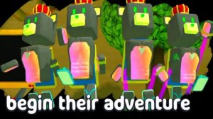 Костюм Команды Радужных Медведей в Super Bear Adventure/Приключения Супер Медведя