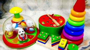 🧸🪆Развивающие игрушки для малышей. Часть 1.⭐💫🎠📷