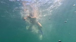 Анапа в июле. Пляж Тургеневский спуск. Море супер! Без комментариев