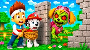 ЩЕНЯЧИЙ ПАТРУЛЬ СКАЙ ЗАРАЗИЛАСЬ ЗОМБИ ВИРУСОМ АПОКАЛИПСИС в МАЙНКРАФТ PAW PATROL МУЛЬТИК