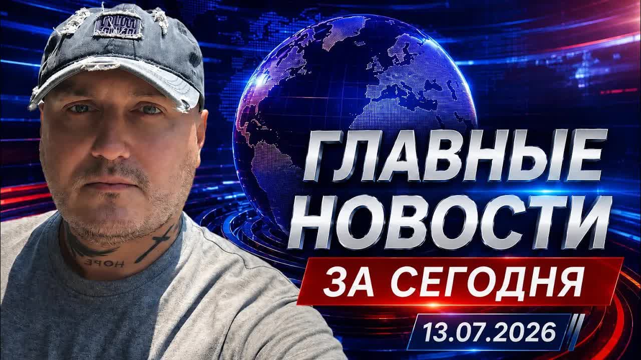 Итоги дня 13.07.2026 смотреть онлайн