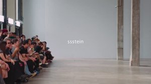 Показ коллекции Ssstein весна-лето 2027