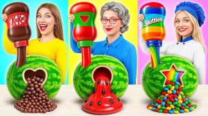 Кулинарный челлендж: Я против Бабушки| Сумасшедший челлендж