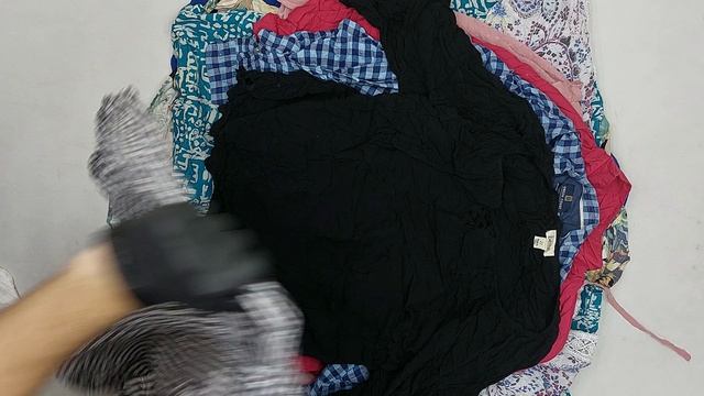 Блузки женские большие размеры  секонд оптом 4 пак