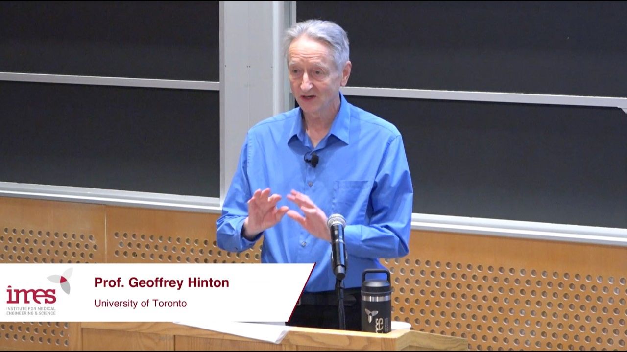 MIT IMES Distinguished Speaker Series 2026 Geoffrey Hinton смотреть онлайн