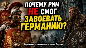 Почему Рим НЕ смог завоевать Германию?