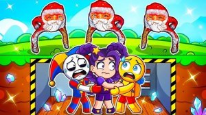 ГУ ГУ ГА ГА НАПАЛ НА НАС! 😱 МЫ ПОСТРОИЛИ БУНКЕР! (Poppy Playtime 5)
