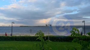 Радуга над Волгой в Саратове