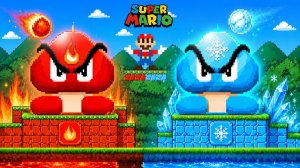 🍿 МАРИО ПРОТИВ АПОКАЛИПСИСА ОГНЕННЫХ И ЛЕДЯНЫХ ГУМБ! 🔥❄️🍄