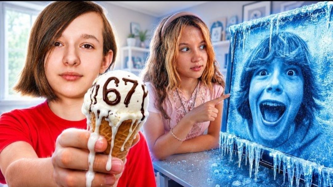 НИКОГДА НЕ ЕШЬ МОРОЖЕНОЕ 67 ! Six-Seven в реальной жизни ! СТРАШИЛКИ. смотреть онлайн