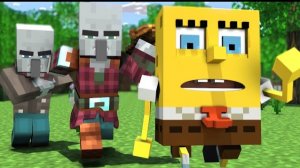 СПАНЧБОБ В МАЙНКРАФТЕ! АНИМАЦИЯ ВЫШЛА НА НОВЫЙ УРОВЕНЬ Spongebob in Minecraft