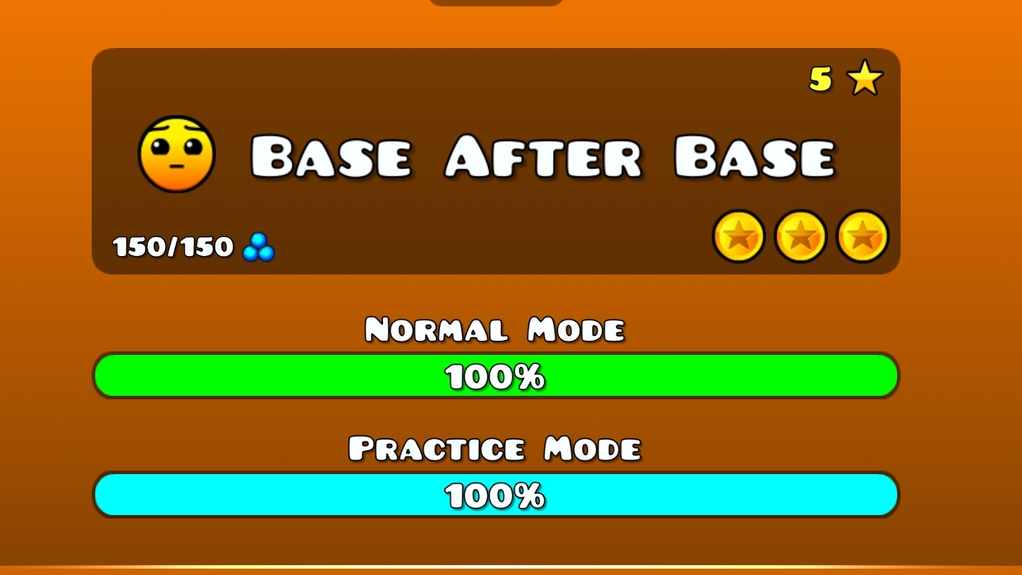 Прохождение Base After Base-Geometry Dash|3 монеты смотреть онлайн