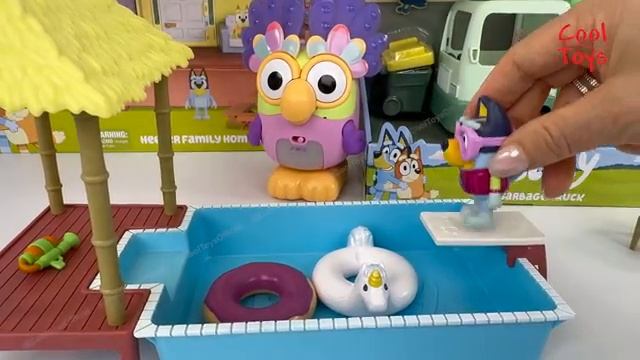 ASMR-распаковка игрушек из коллекции «Блуи» (Bluey) — приятные на ощупь и залипательные игрушки