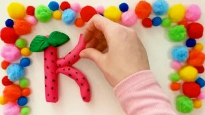 Алфавит из пластилина! | Лепим и учим буквы — весёлый урок для малышей! | Азбука для детей